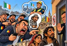 comentarii despre romi și români în Irlanda